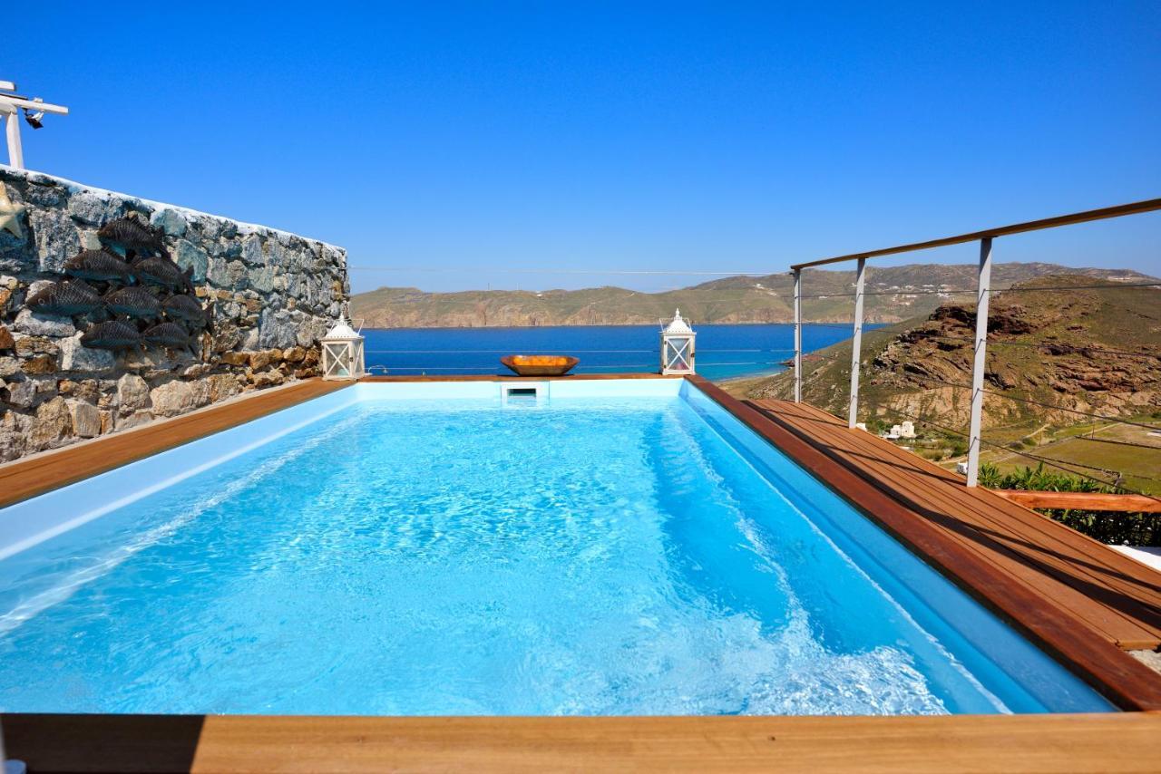 Villa Princess 6 Private With Pool Panormos Beach Extérieur photo
