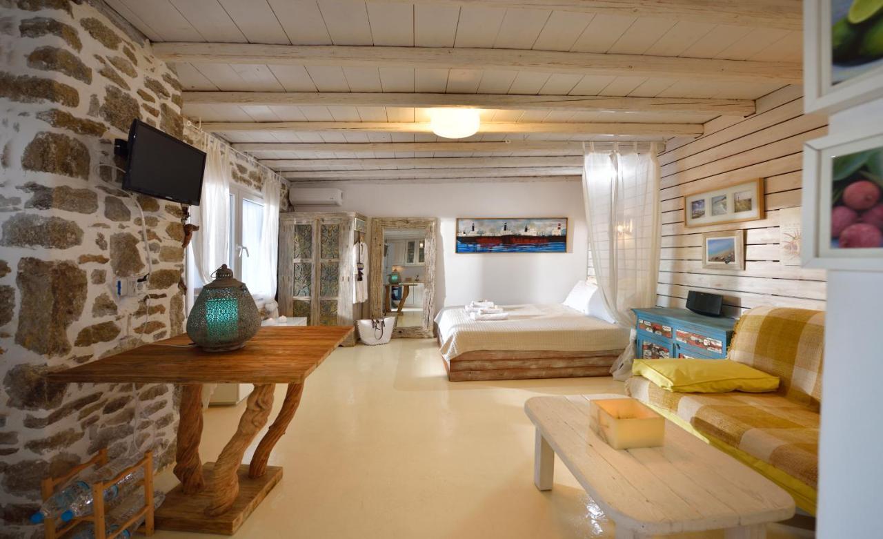 Villa Princess 6 Private With Pool Panormos Beach Extérieur photo